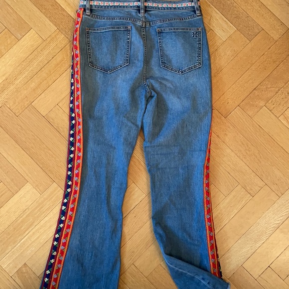Embroidered TORY BURCH Amy  JEANS!!! - Picture 7 of 10
